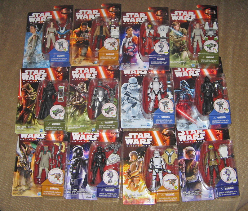 Illustration for article titled Walmart Just Sold this Guy a Mountain of Star Wars: The Force Awakens Figures